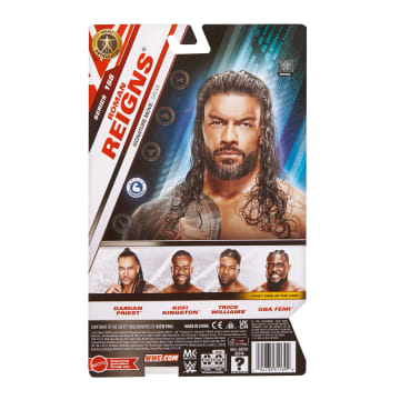 WWE Roman Reigns Action Figure, Main Event Series #158, 6-Inch Collectible With Articulation - Imagem 6 de 6