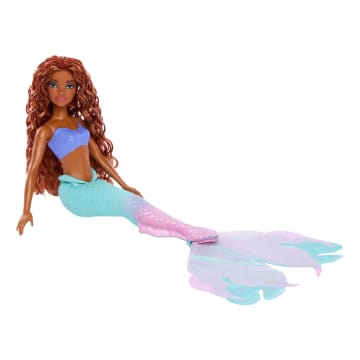 Disney Princess Ariel Mermaid Doll With Sparkling Fin, Inspired By The Little Mermaid (Live Action) - Imagen 5 de 6