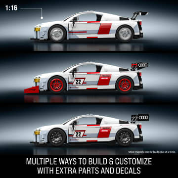 Mattel Brick Shop Hot Wheels '15 Audi R8 LMS Deluxe Version | Mattel