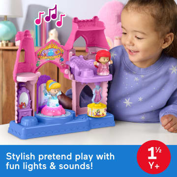 Fisher-Price Little People DISNEY Princess Shimmer & Glow Dress Shop | Mattel Fisher-Price Little People DISNEY Princess Shimmer & Glow Dress Shop | Mattel