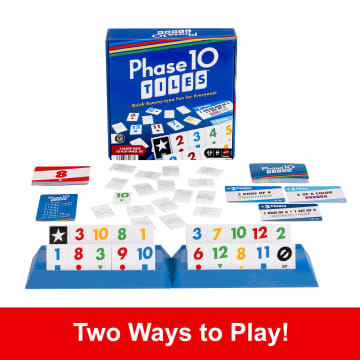 Phase 10 Tiles Game, Family Tile-Based Game With Rummy-Type Play For 2-6 Players - Image 3 of 6