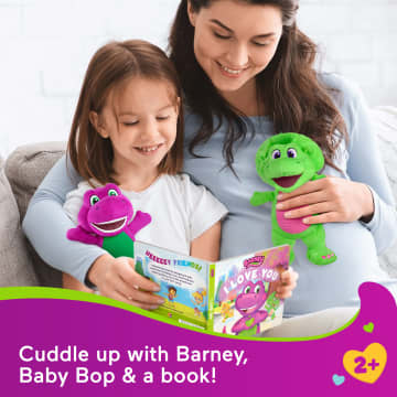 Fisher-Price Barney's World Barney & Baby Bop With Book - Image 2 of 6