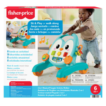 Fisher-Price 2-in-1 Musical Penguin Activity Walker | Mattel