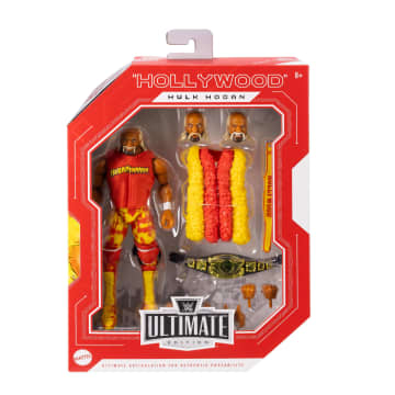 WWE Legends Ultimate Edition Hulk Hogan Action Figure & Accessories Set, 6-Inch Collectible - Imagen 2 de 6