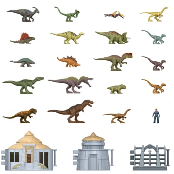 JURASSIC PARK MINIS Island Visitor Advent Calendar | Mattel