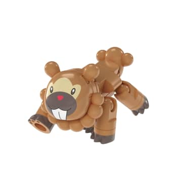 MEGA Pokémon Jogo de Construção Pokébola Colecionável Bidoof - Image 5 of 6
