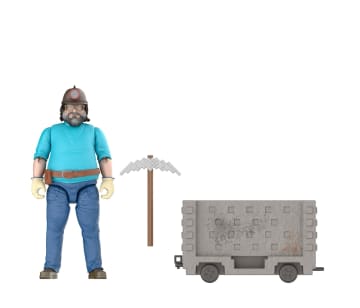 Minecraft Explosive Minecart Escape Action Figure & Accessories Toy Set Inspired By A Minecraft Movie