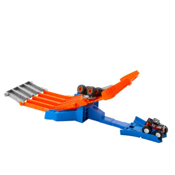 Hot Wheels Monster Trucks Pista de Juguete Carrera de Destrucción - Image 5 of 6