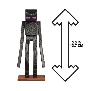 Minecraft Enderman Action Figure & Accessories, Toy Set Inspired By A Minecraft Movie