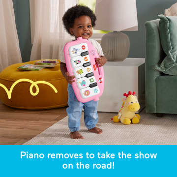 Fisher-Price Glow and Grow Kick Play Piano Gym Baby Playmat with