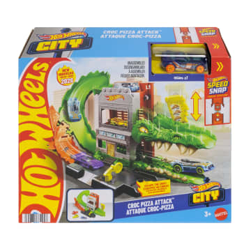 Hot Wheels City Croc Pizza Attack | Mattel
