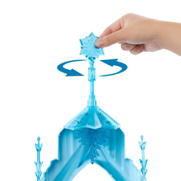 Disney Frozen Elsa's Frozen Ice Palace Castle Playset With Olaf, 5 Play Areas & 21 Accessories