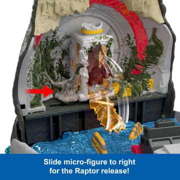 Jurassic World Rebirth Deluxe Mosasaurus Playset, 7 interactive Features & Sound Fx, 6 Micro Figs - Imagem 3 de 6