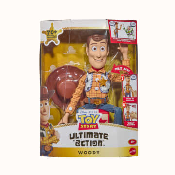Disney and Pixar Toy Story 5 Ultimate Action Woody Figure | Mattel