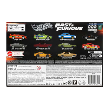 Hot Wheels Collector Vehículo de Colección Fast & Furious Paquete de 10 autos - Image 3 of 4