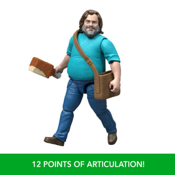 Minecraft Steve Action Figure & Accessories, 4-Inch Toy Set Inspired By A Minecraft Movie - Image 5 of 6