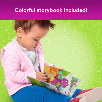 Fisher-Price Barney's World Barney & Baby Bop With Book - Image 4 of 6