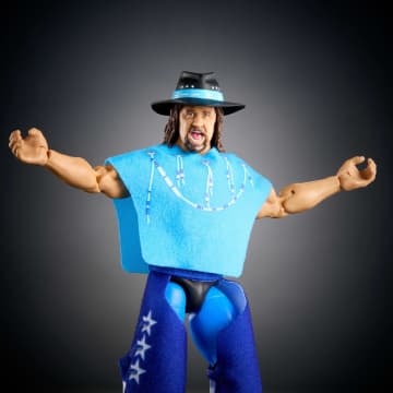 WWE Elite Legends Terry Funk Action Figure & Accessories, Series 27 6-Inch Collectible - Imagen 4 de 6