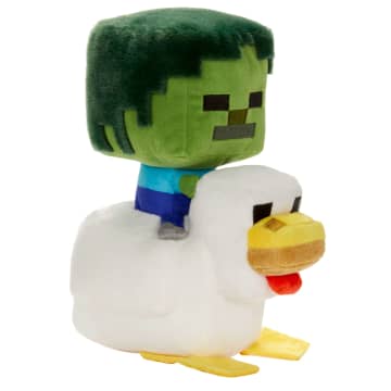 Minecraft Plush Zombie Chicken Jockey Toy, 8-inch Soft Doll inspired By The Video Game Character - Image 5 of 6