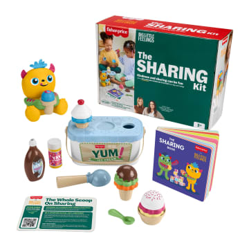 Fisher-Price Big Little Feelings Sharing Kit, Set Of Toys & Tips For Toddlers & Kids
