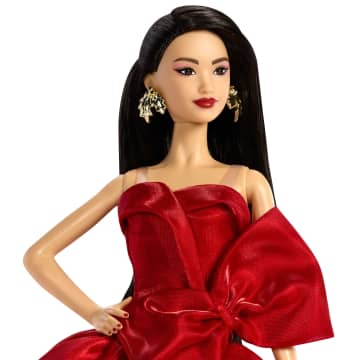 brown barbie dress 2026 Holiday Doll Barbie signature Size:M: Men 3.5-6 Women 5-7.5 Collection:Starry Night Black short dress with inspired play.