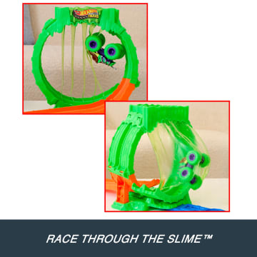 Hot Wheels Monster Trucks Mutant Chaos Loop Challenge Playset | Mattel