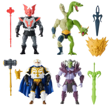 Masters of the Universe Origins Battle for Eternia 4-Pack | Mattel