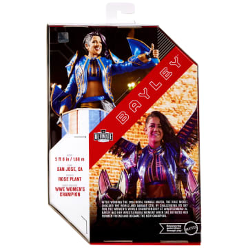 WWE Ultimate Edition Bayley Action Figure & Accessories Set, 6-Inch Collectible Superstar - Image 6 of 6