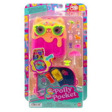 Polly Pocket Conjunto de Brinquedo Compacto Resort Paleta de Gatinho - Imagem 6 de 6