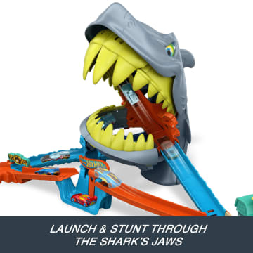 Hot Wheels City Shark Chomp Beach | Mattel
