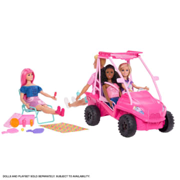 Barbie Mysteries: Beach Detectives Ultimate Beach Buggy Vehicle Playset With 10+ Accessories - Imagem 3 de 5