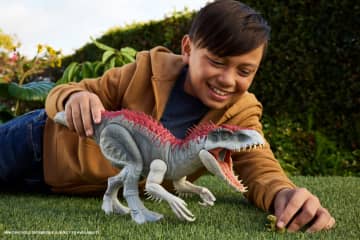 Jurassic World Electronic Real Feel Indominus Rex, Reimagined Dinosaur Action Figure Toy - Imagem 2 de 6