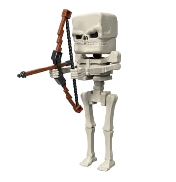 Minecraft o Filme Figura de Ação Esqueleto de 4 polegadas - Imagem 5 de 6