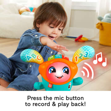 Fisher-Price DJ Bouncin’ Beats Electronic Baby & Toddler Learning Toy With Bouncing Action - Image 5 of 6