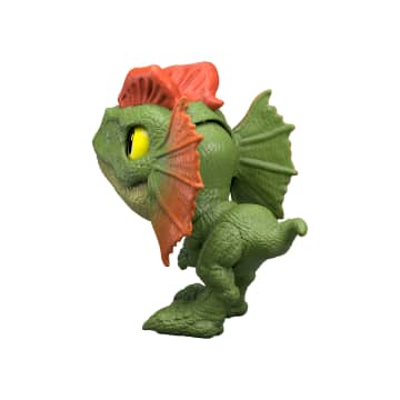 Jurassic World Mighty Little Biters Dinosaur Toy With Bite Action, Eye Change, Collectible Figure - Imagen 4 de 6