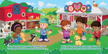 Fisher-Price Little People: Everyone, Everywhere Board Book For Infants & Preschoolers - Imagem 3 de 4