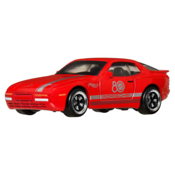 Hot Wheels Silver Series Mattel 80Th Anniversary 8-Pack, Set Of 8 1:64 Scale Toy Cars & Trucks - Image 2 of 7