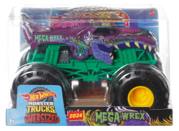 Hot Wheels Monster Trucks Veículo de Brinquedo Tiger Shark Redecoração Escala 1:24