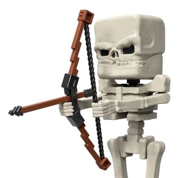 Minecraft o Filme Figura de Ação Esqueleto de 4 polegadas - Imagem 6 de 6