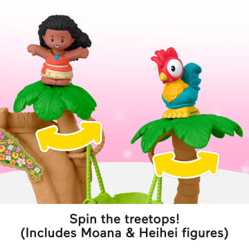 Fisher-Price Little People Disney Princess Moana Adventure Village Playset With Figures For Toddlers - Imagem 5 de 6