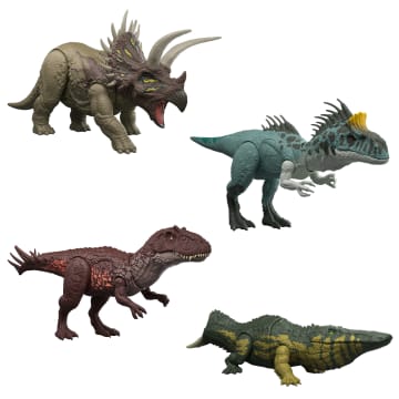 JURASSIC WORLD WILD ROAR Cryolophosaurus | Mattel