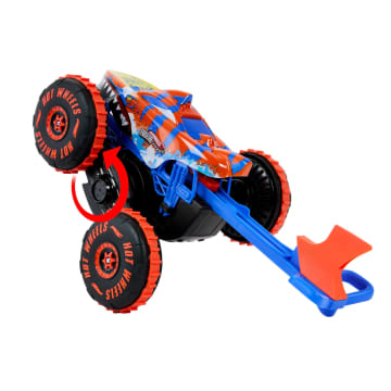 Hot Wheels Monster Trucks-Véhicule Tiger Shark Escaladeur-à Piles - Imagen 4 de 6