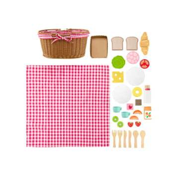 Fisher-Price Juguete para Bebés Canasta de Picnic de Madera - Image 5 of 6