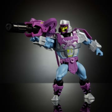 Masters Of Universe Origins & Transformers MEGAtron Armor Skeletor Action Figure, MOTU 5.5 Inch Toy