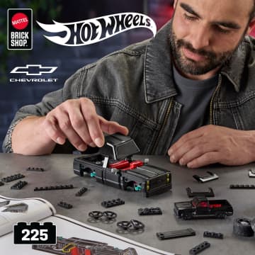 Mattel Brick Shop Hot Wheels '83 Chevy Silverado Building Toy Kit