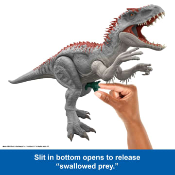Jurassic World Electronic Real Feel Indominus Rex, Reimagined Dinosaur Action Figure Toy - Imagem 5 de 6