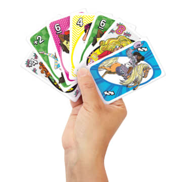 UNO Barbie Card Game For Kids & Family Night - Imagem 2 de 6
