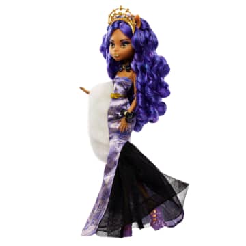 Monster High Doll, Clawdeen Wolf Howliday Edition in Purple Gown - Image 4 of 6