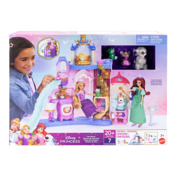 Disney Princess Pet Palace Playset With 7 Play Areas, 3 Animal Friends & 20+ Furniture & Accy - Imagen 6 de 6