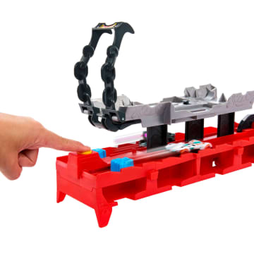 Hot Wheels City Pista de Brinquedo Supertrailer de dragão